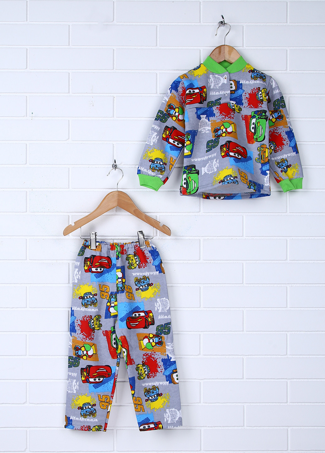 Серая всесезон пижама (кофта, брюки) Baby Art