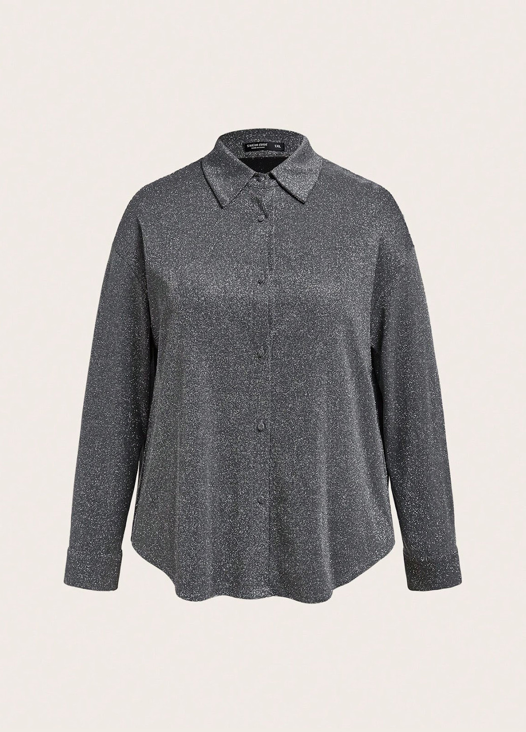 Срібна блуза SHEIN