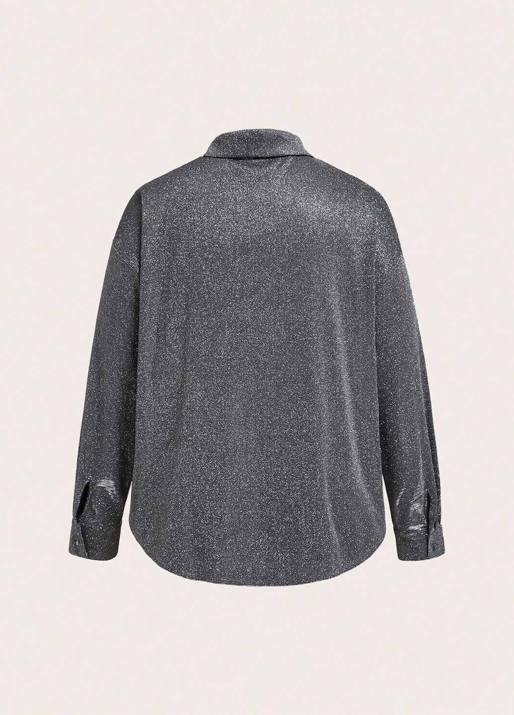 Срібна блуза SHEIN