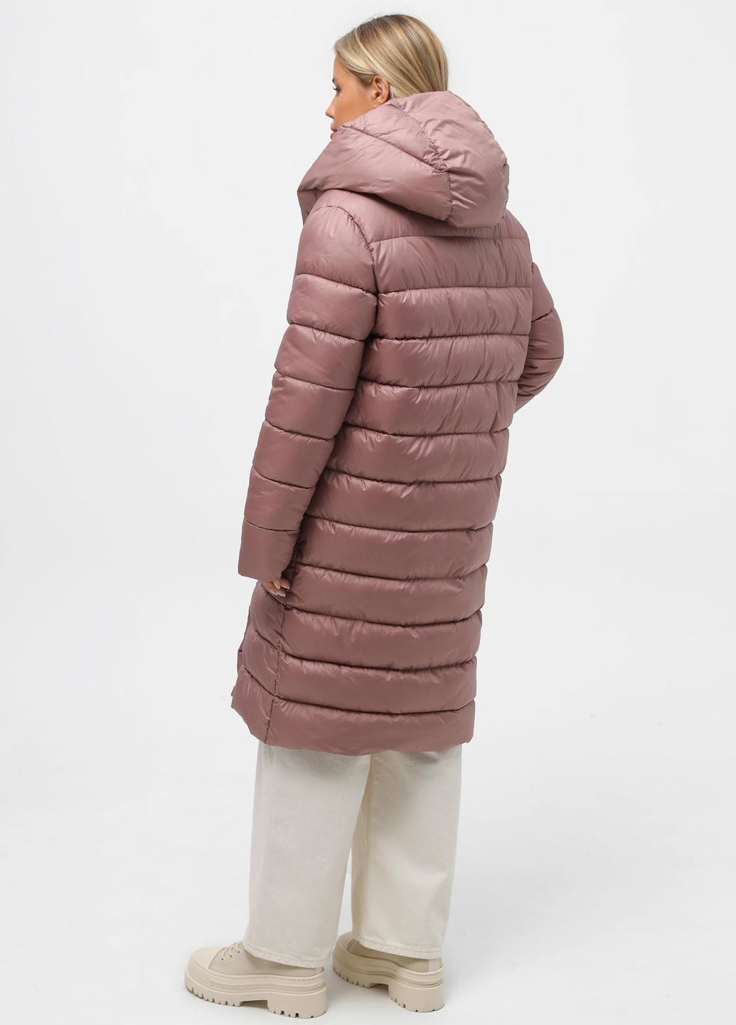 Пудрова зимня куртка Braska 91-204/318