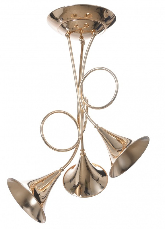 Люстра лофт музична труба для коридора BL-413S/3 E14 G Brille (253887597)