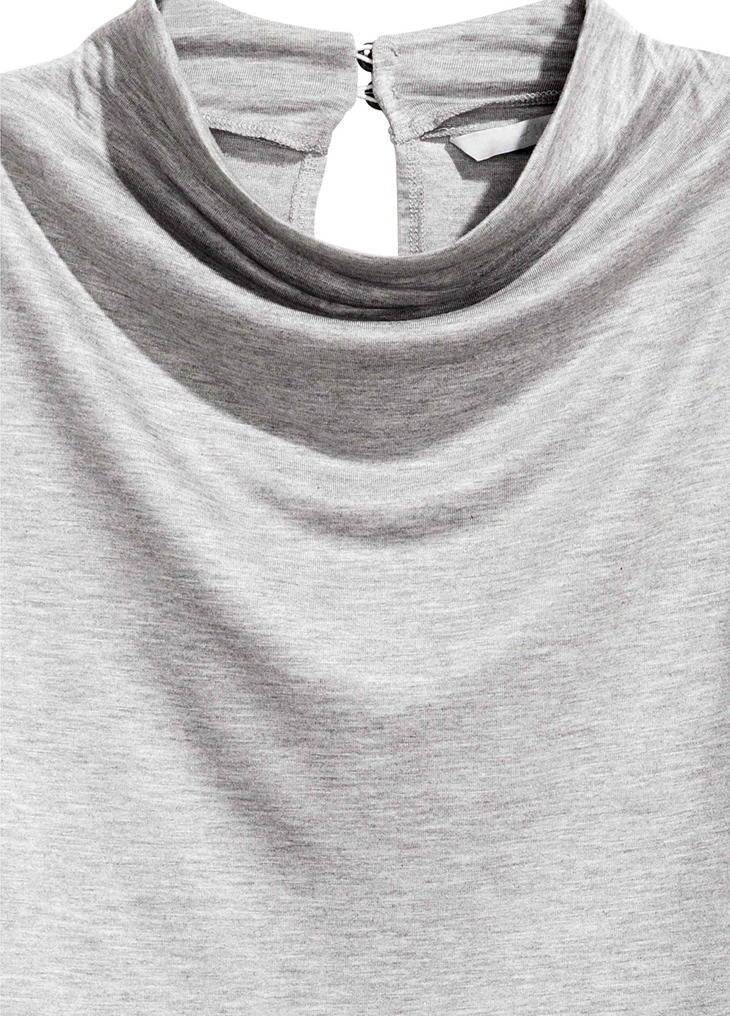 Светло-серый демисезонный свитер джемпер H&M
