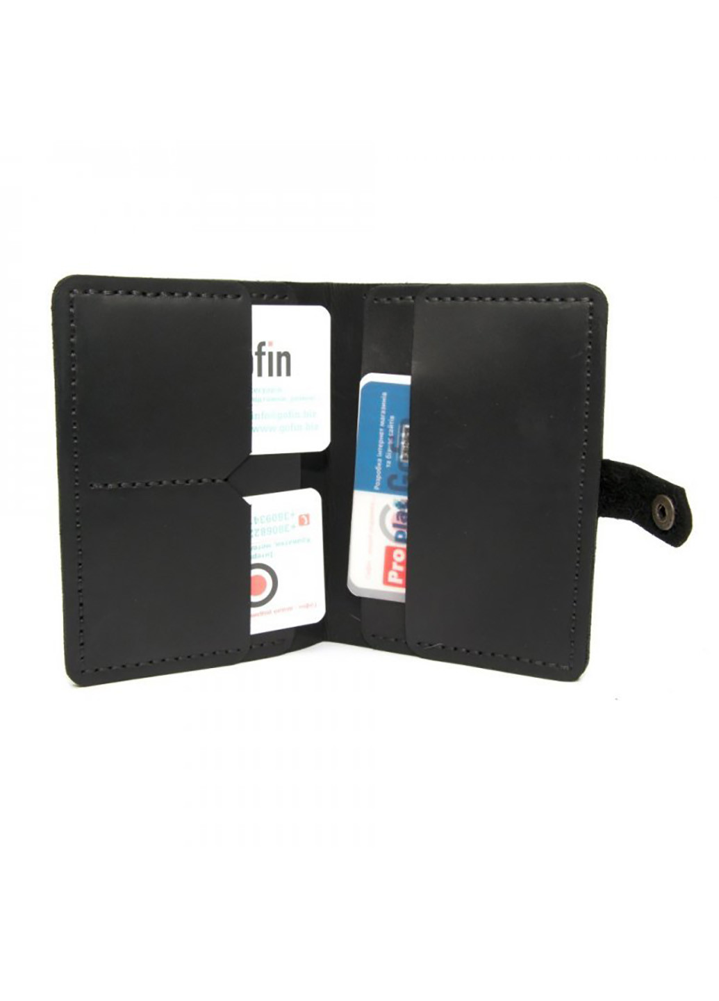 Мужской кожаный портмоне 14,5х11,5 см GOFIN (213367541)