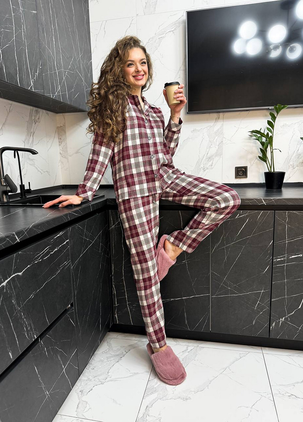 Комбинированная всесезон пижама (рубашка, брюки) рубашка + брюки NOVA VEGA