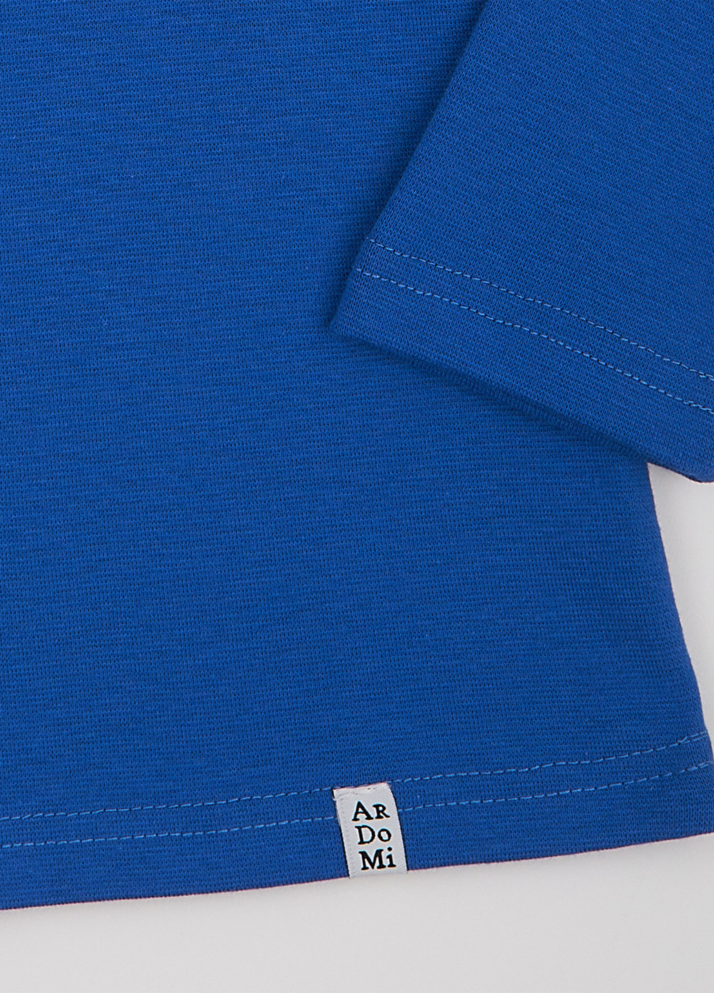 Синий демисезонный кэжуал лонгслив ArDoMi однотонный
