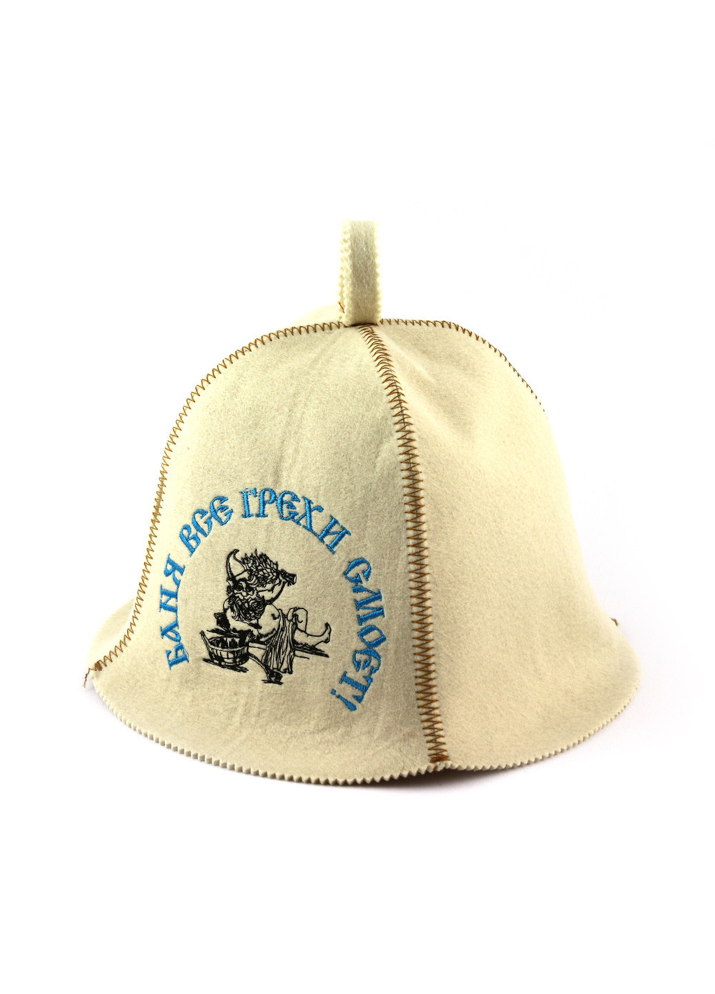 Шапка для сауны "Баня все грехи смоет" Luxyart (252261930)