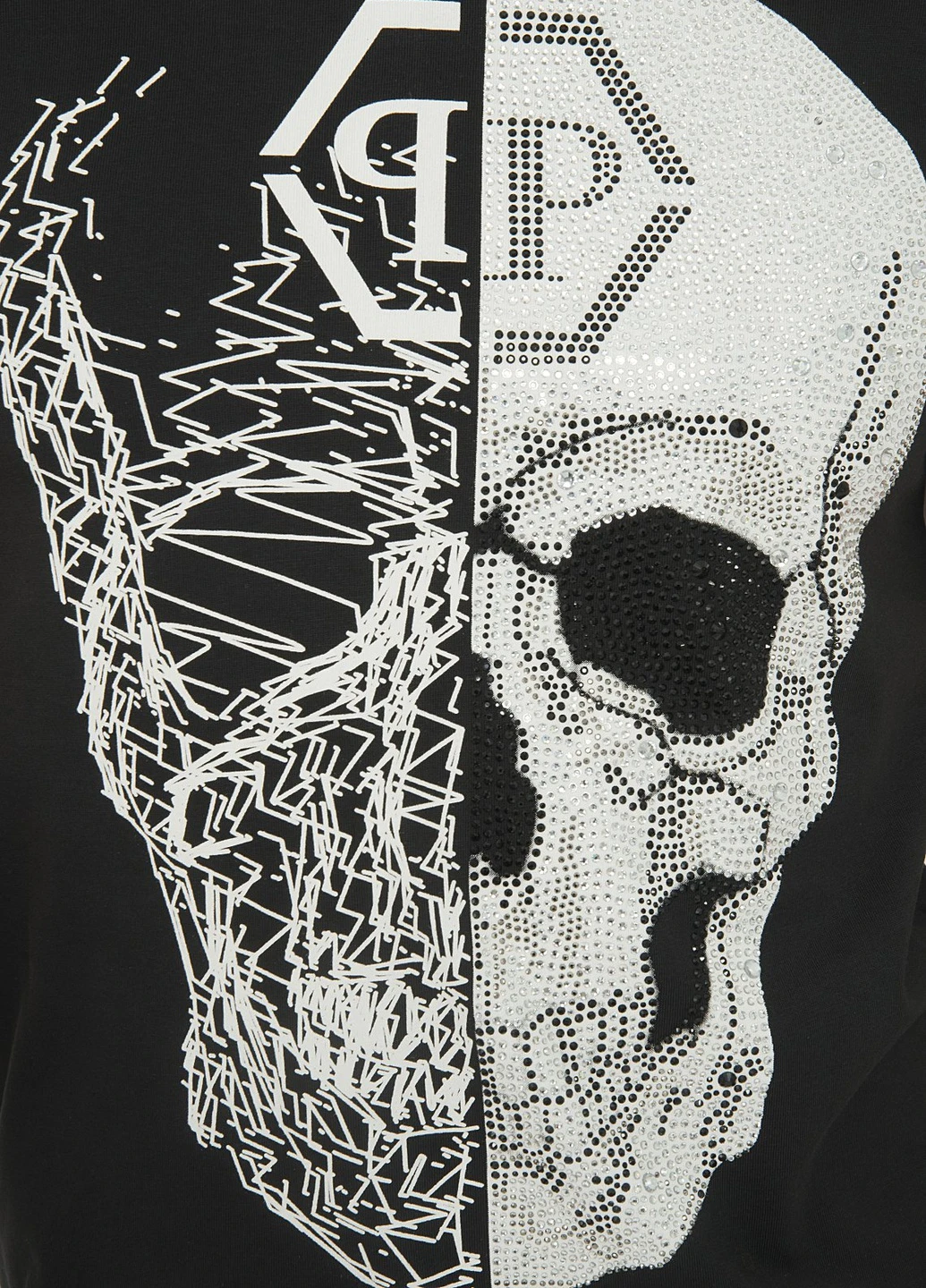 Чорна футболка Philipp Plein