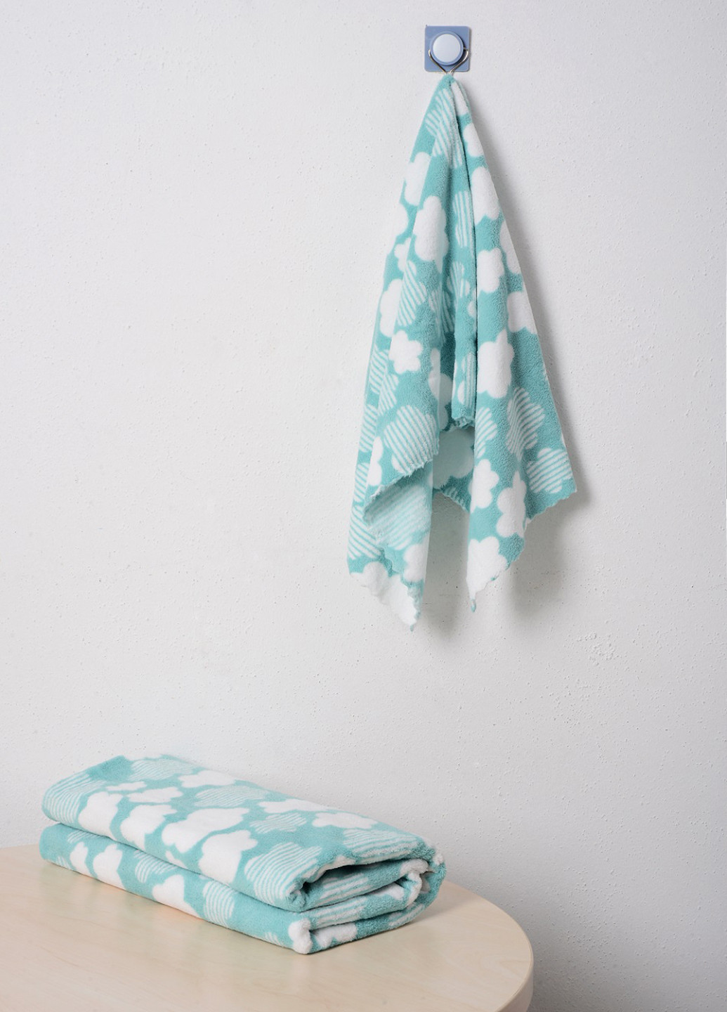 Рушник (2 шт.) Soho малюнок м'ятний