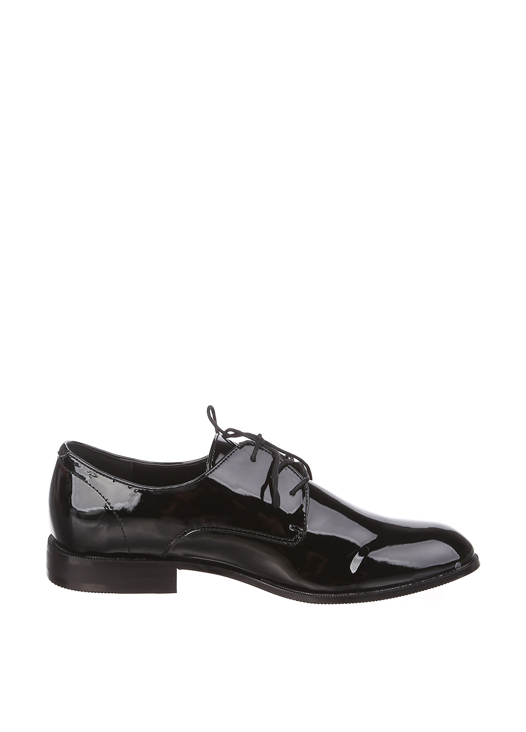 Черные классические туфли H&M на шнурках