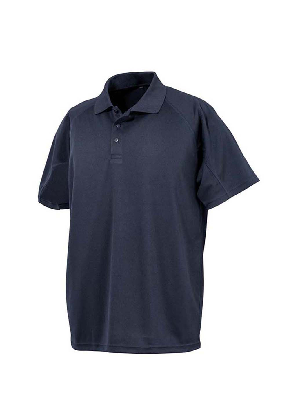 Темно-синяя футболка-поло для мужчин Spiro