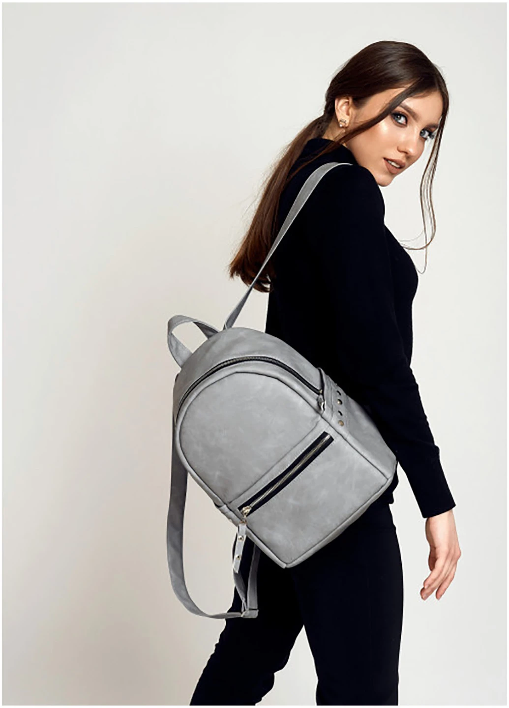 Жіночий рюкзак 35х25х12 см Sambag (226576658)