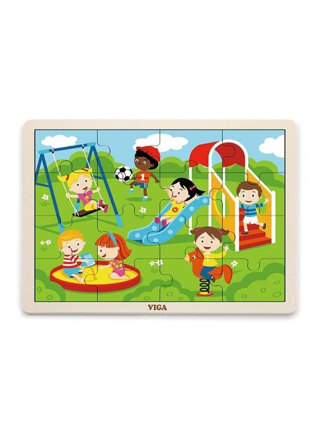 Пазл Парк розваг (51454) Viga Toys (249984446)