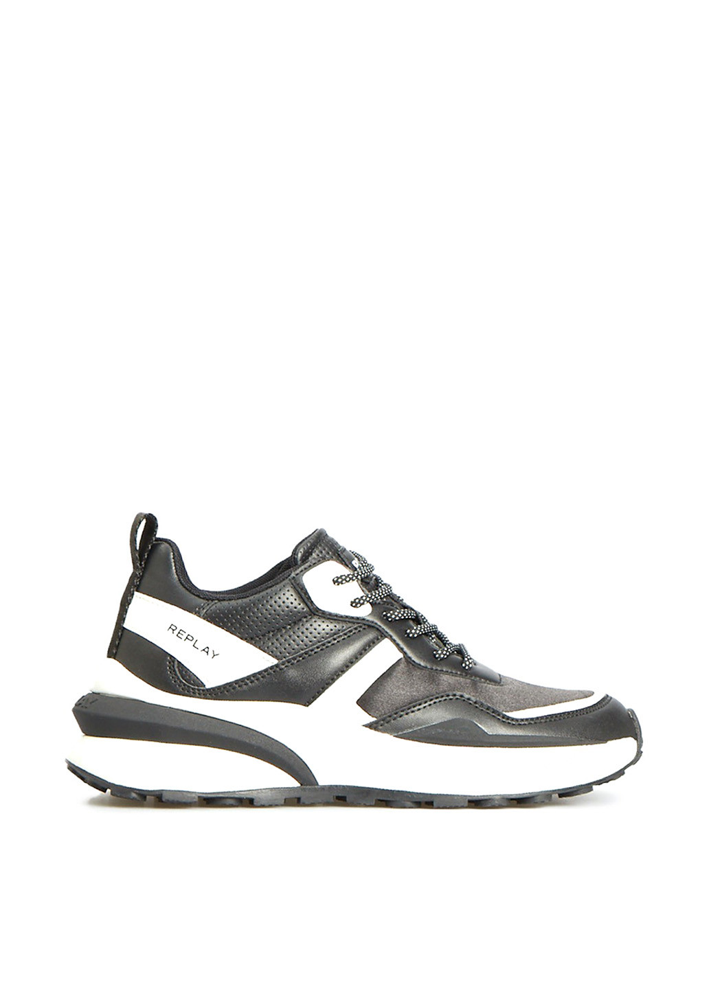 Кроссовки Replay чёрно-белые всесезоны (315667200)