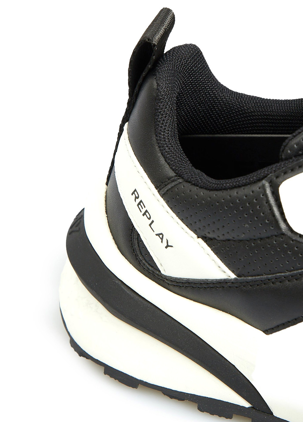 Кроссовки Replay чёрно-белые всесезоны (315667200)
