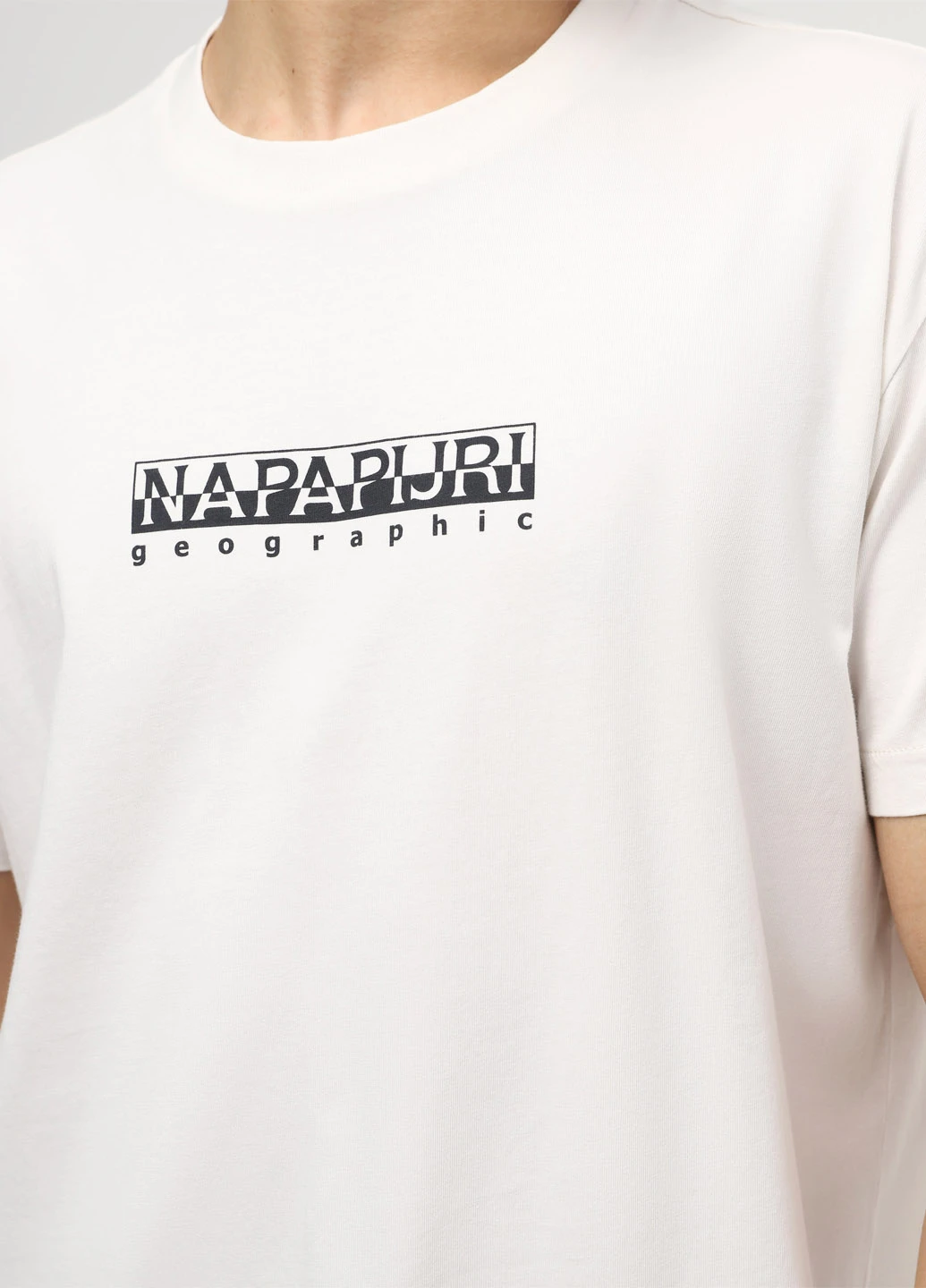 Біла футболка Napapijri