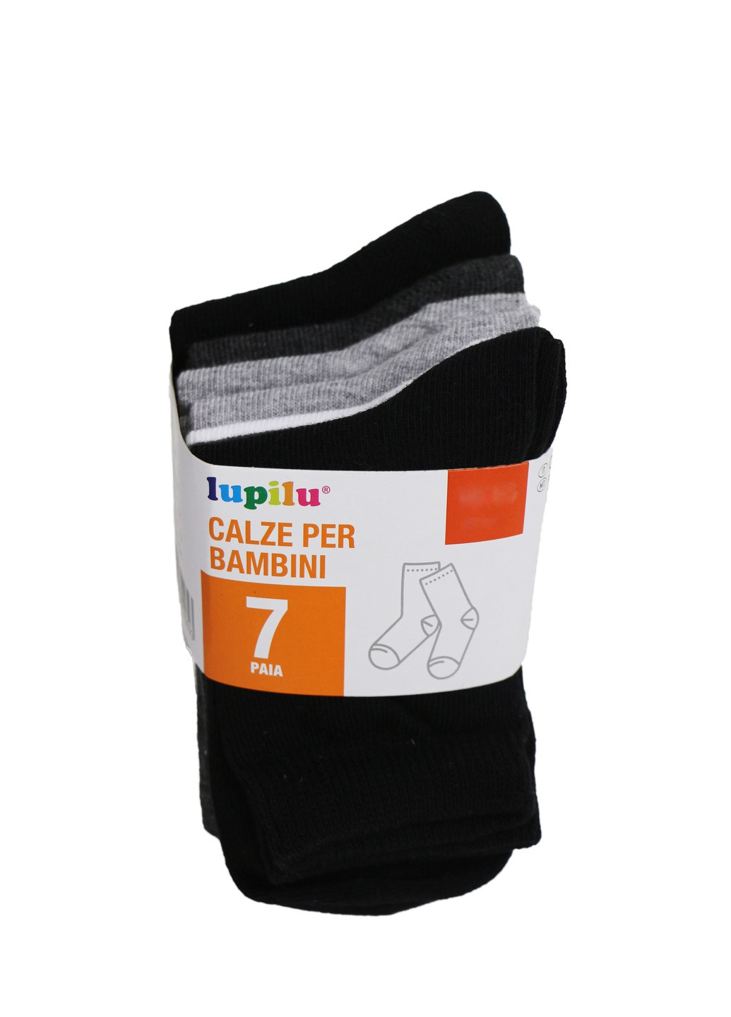 Високі шкарпетки для хлопчика 7 пар Lupilu (236004455)