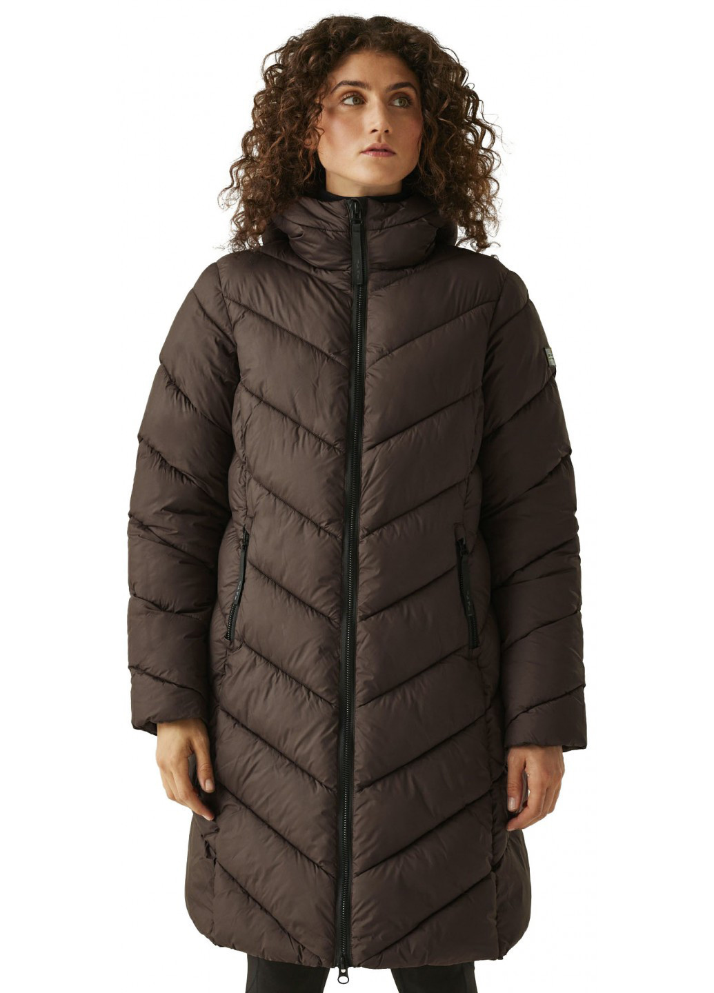 Коричнева зимня куртка куртка-пальто Regatta Andia II