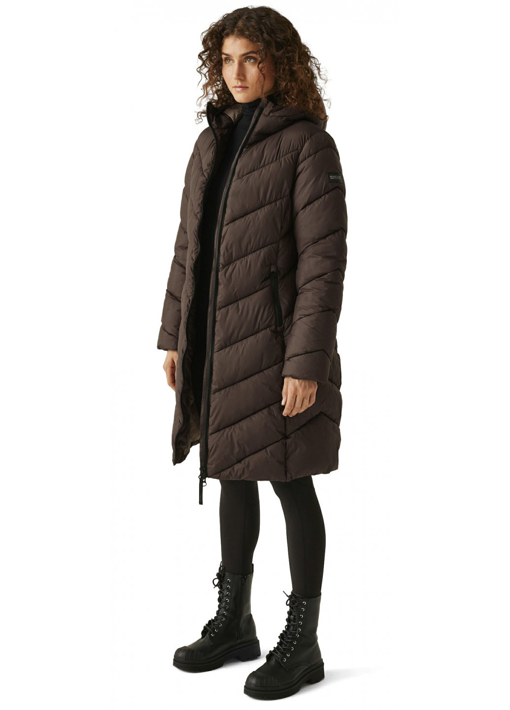 Коричнева зимня куртка куртка-пальто Regatta Andia II