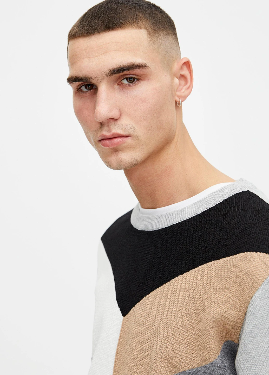 Світло-сірий демісезонний джемпер джемпер Pull & Bear
