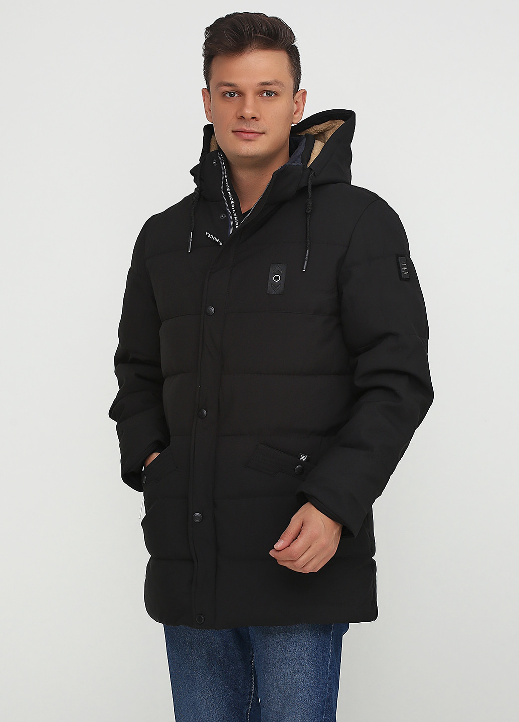 Черная зимняя куртка ZPJV