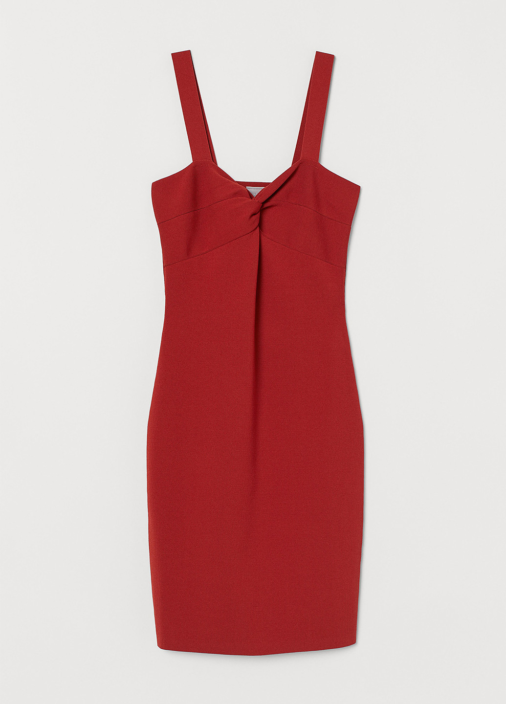 Теракотова кежуал сукня футляр H&M