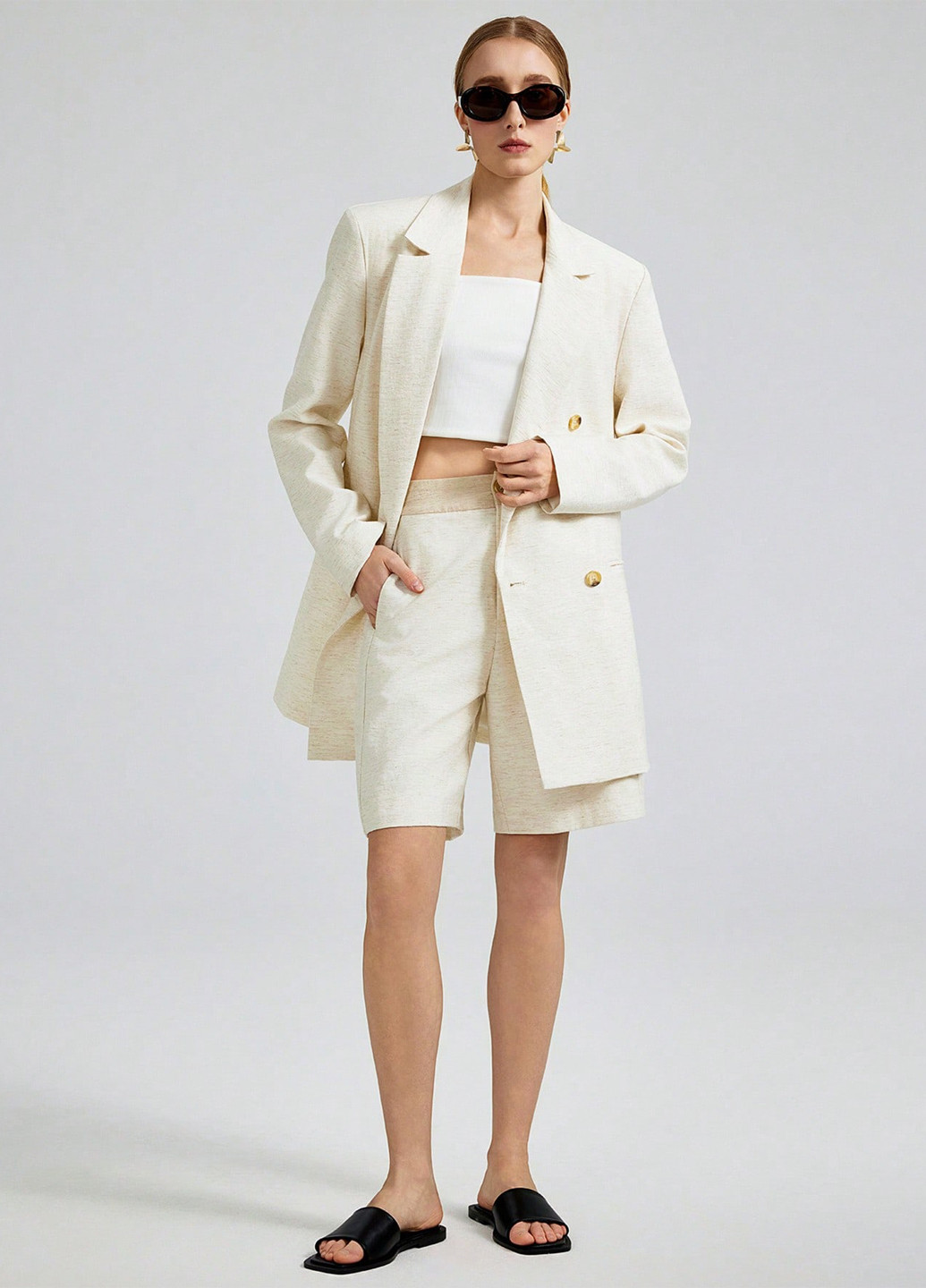 Костюм (жакет, шорти) SHEIN (366257856)