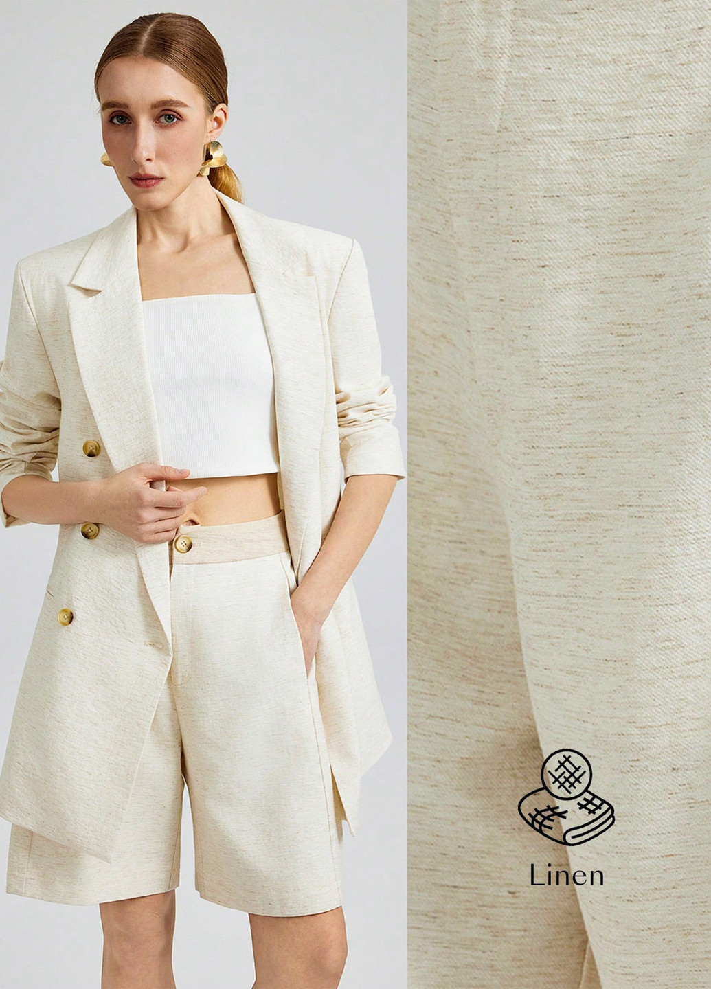 Костюм (жакет, шорти) SHEIN (366257856)