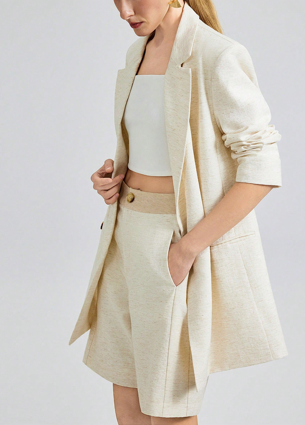 Костюм (жакет, шорти) SHEIN (366257856)