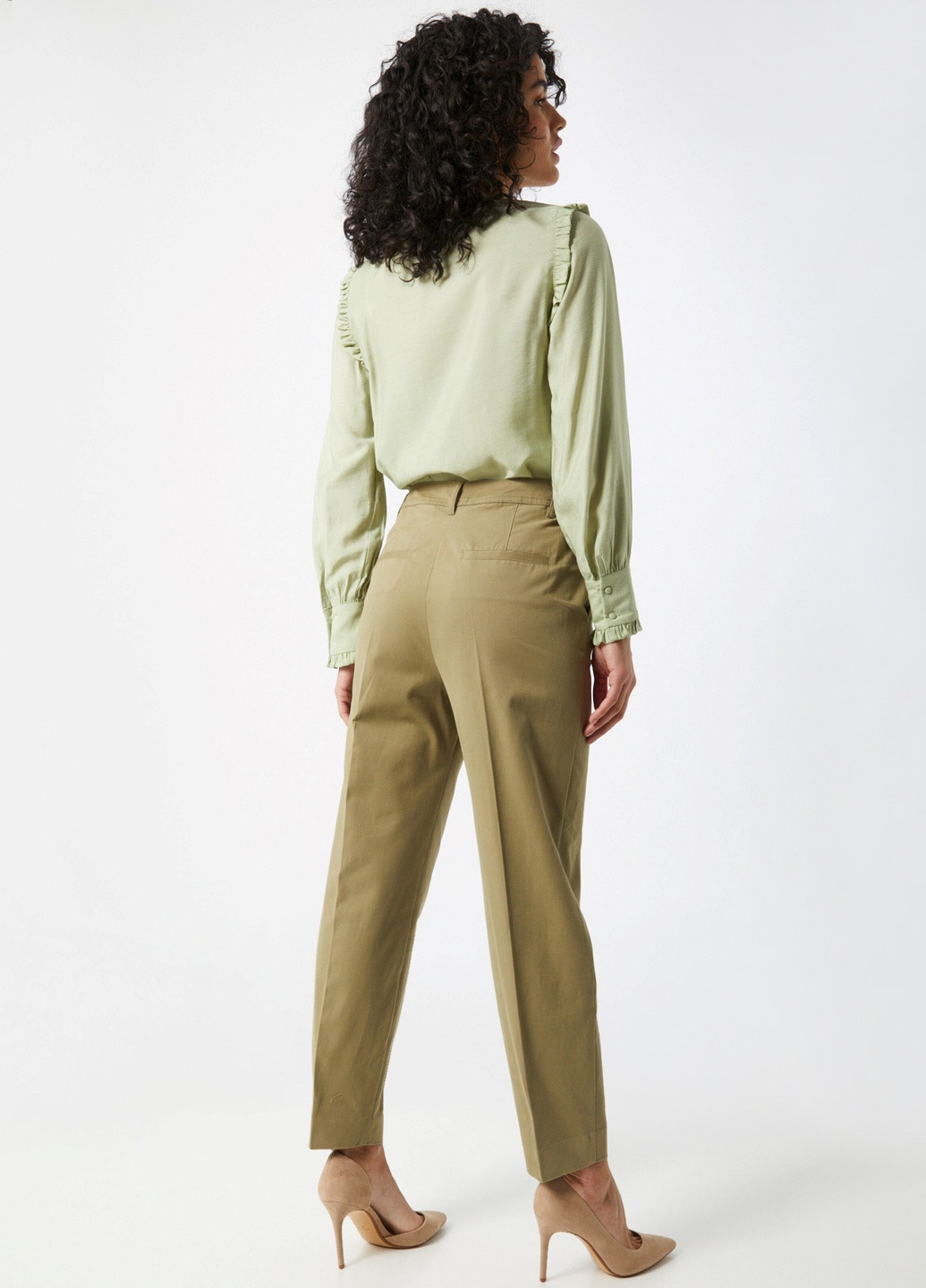 Зеленые брюки Selected