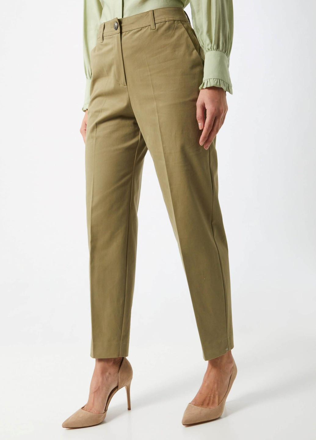 Зеленые брюки Selected