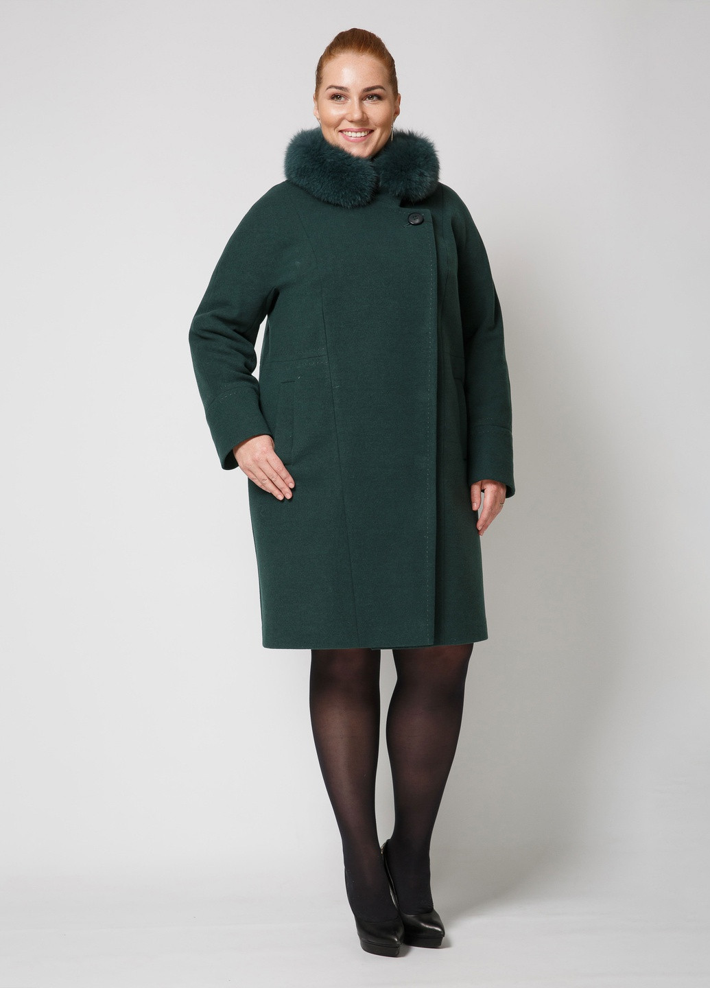 Зелене зимнє Зимове пальто Mangust