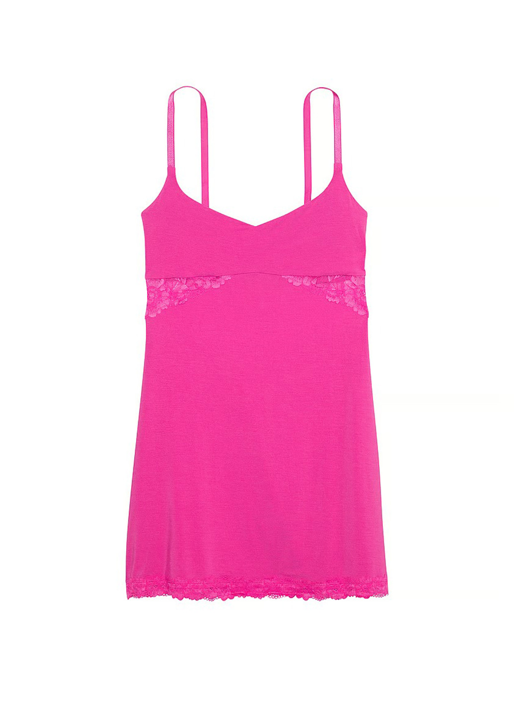 Рожева домашній сукня сукня-майка Victoria's Secret однотонна