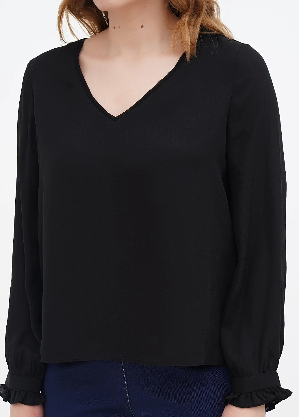 Чорна блуза Oltre