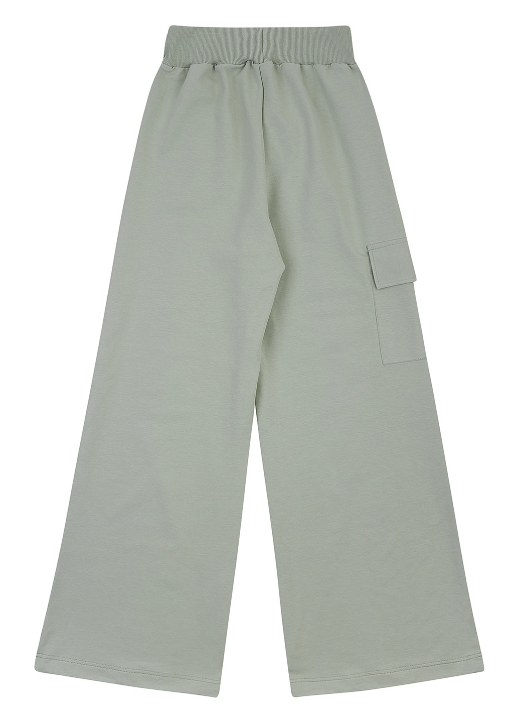 Зеленые кэжуал демисезонные карго, палаццо брюки Garnamama