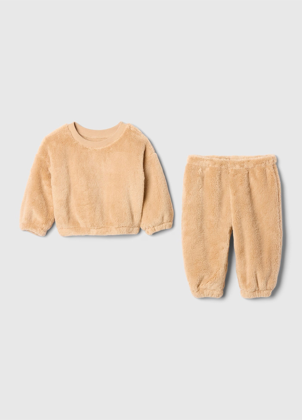 Коричневий демісезонний костюм (світшот, штани) брючний Gap