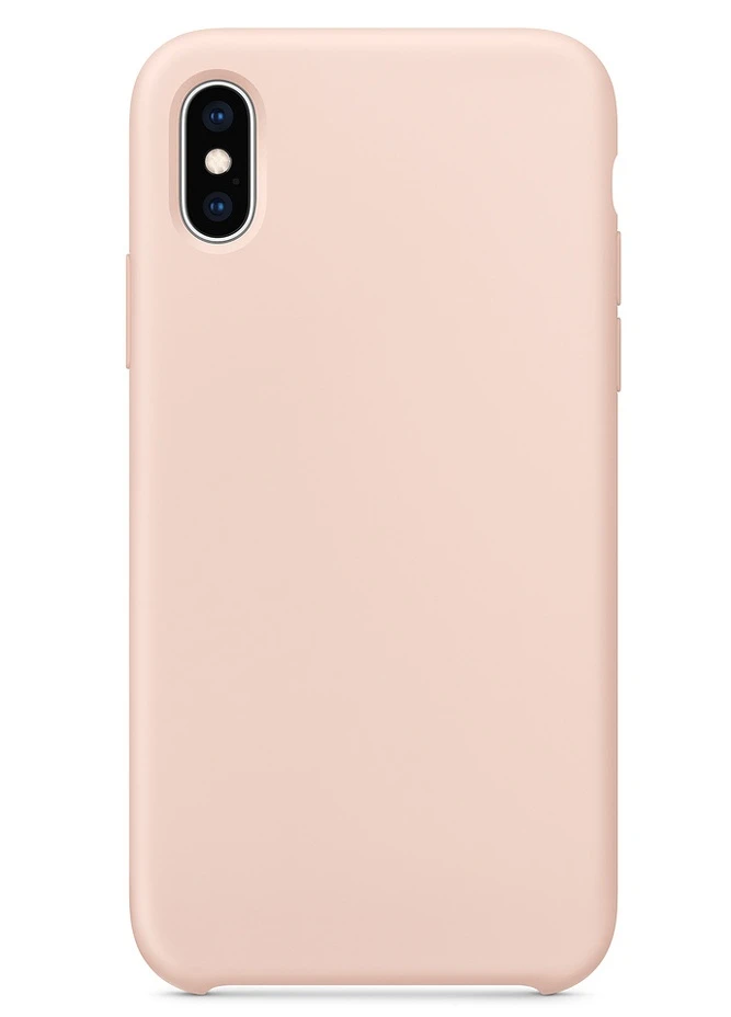 Чехол Silicone Case without Logo (AA) для Apple iPhone XS Max (6.5') Розовый / Pink Sand (is_00000032492_7) Epik (229727789)