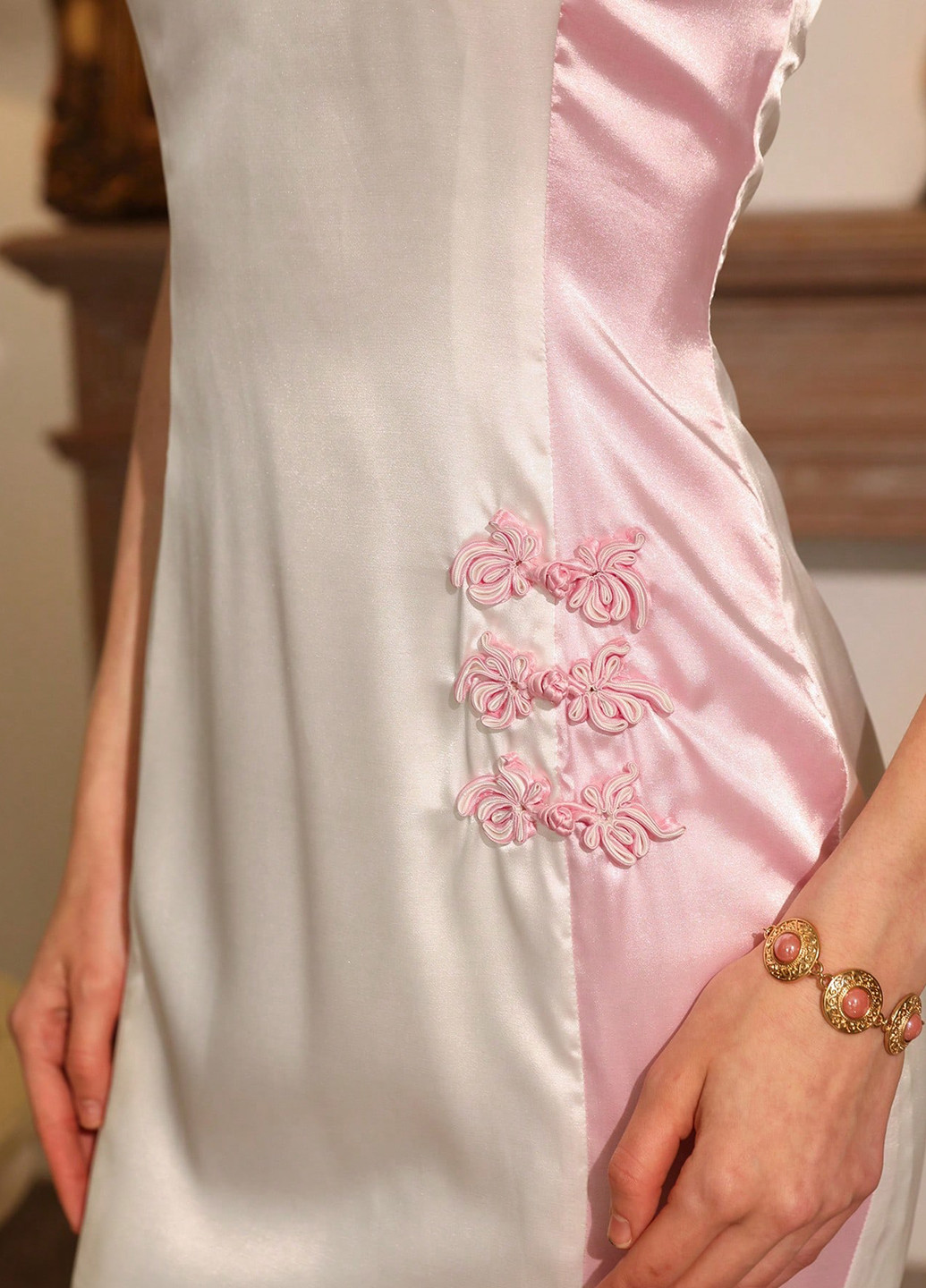 Комбінована святковий сукня годе SHEIN однотонна