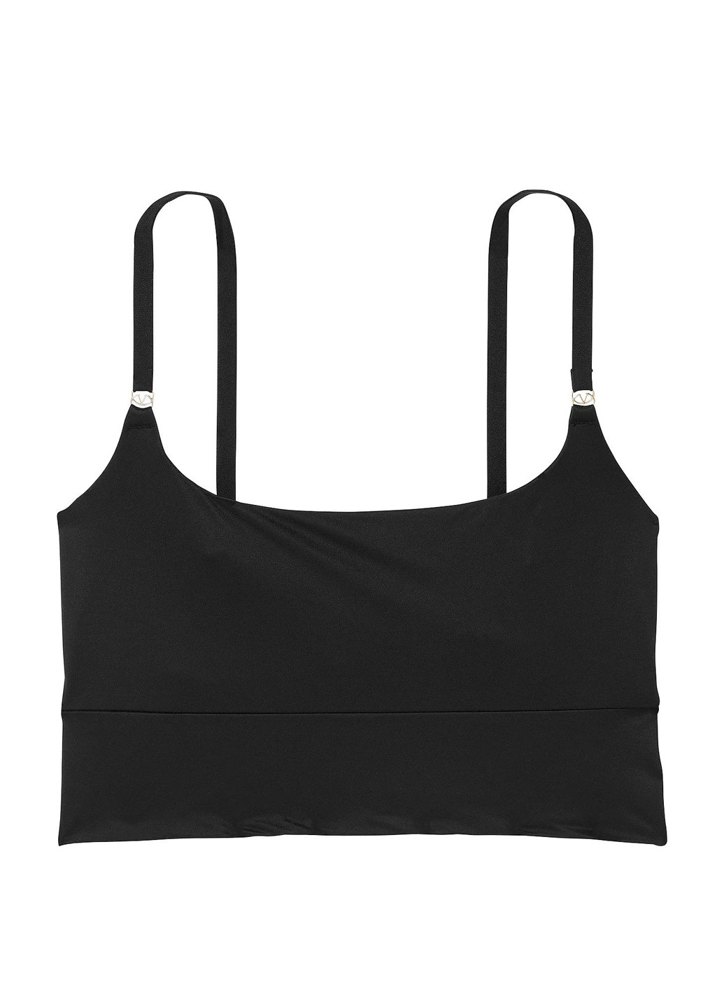 Черный демисезонный комплект (топ, шорты) Victoria's Secret