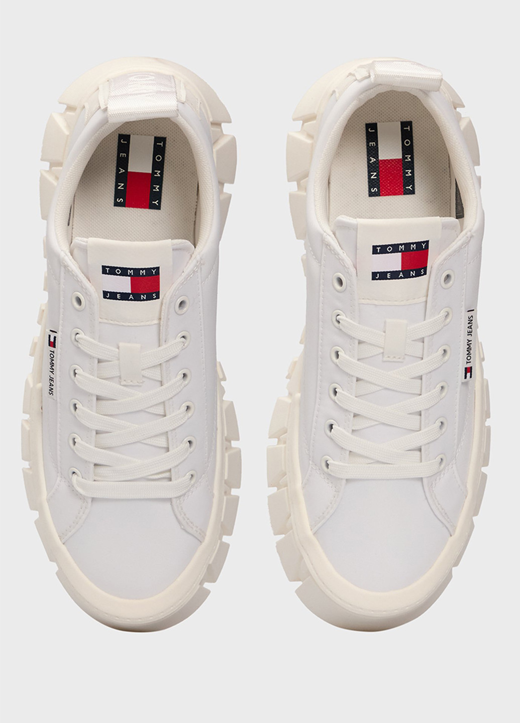 Белые кеды Tommy Jeans