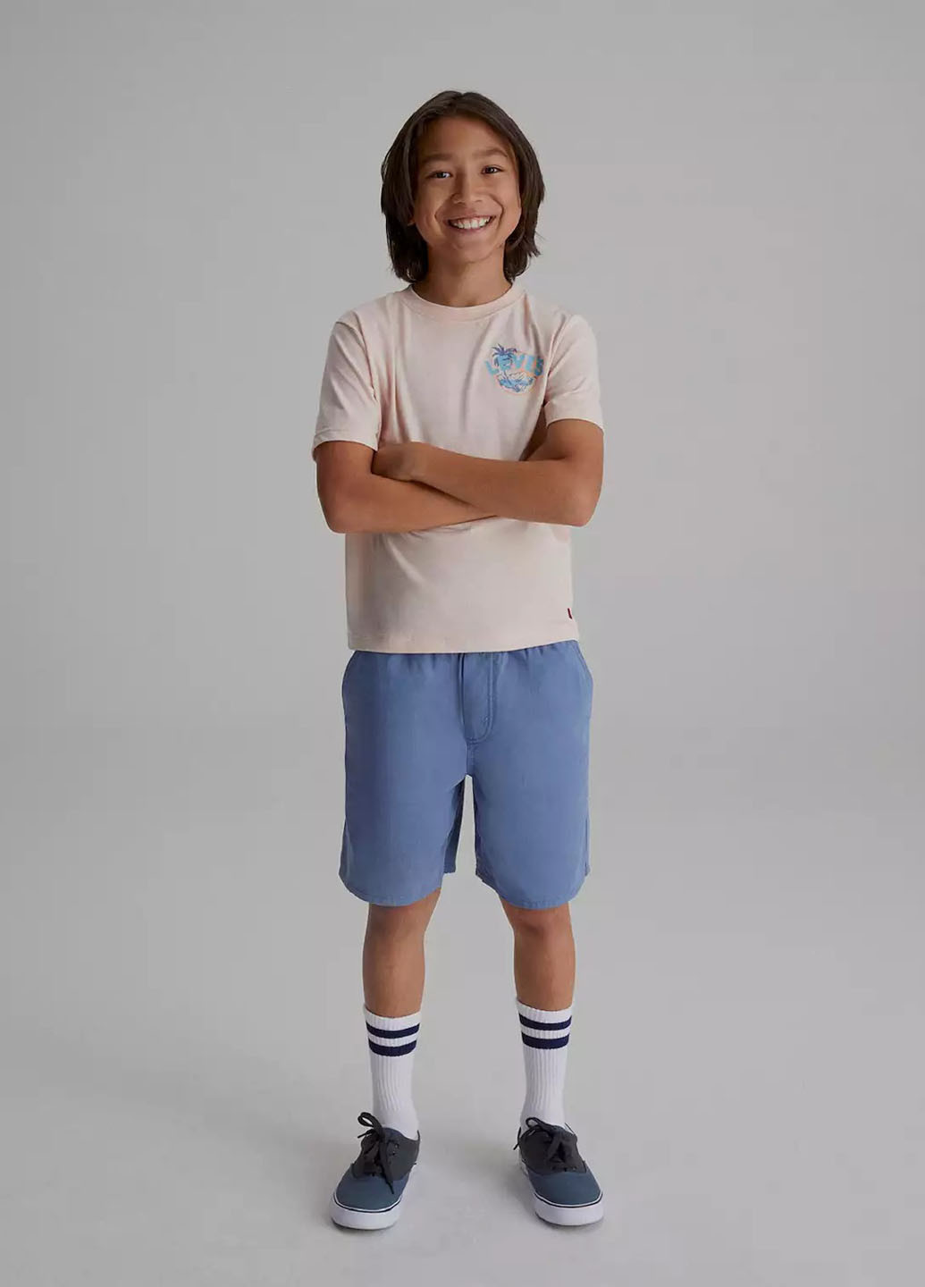 Світло-оранжева літня футболка Levi's