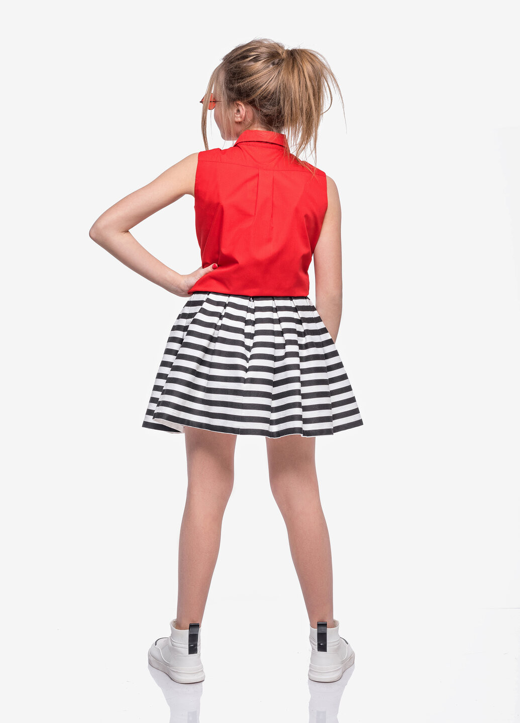 Красная кэжуал рубашка Kids Couture