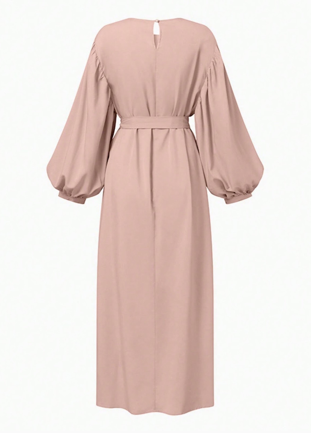 Светло-розовое вечернее, кэжуал платье SHEIN однотонное