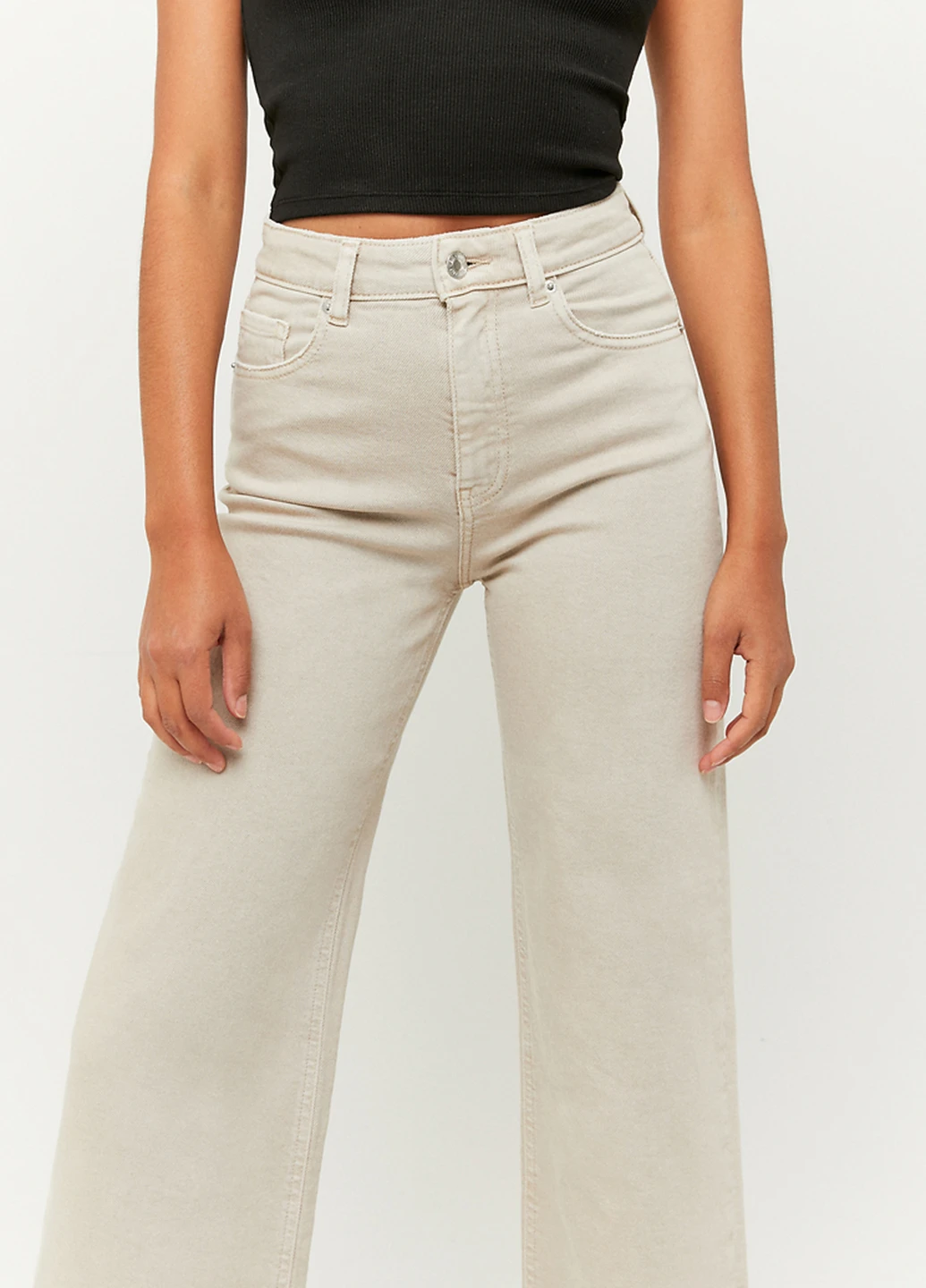Джинсы Basic Trousers - WOMEN WOVEN COTTON PANT Tally Weijl - (248108856)