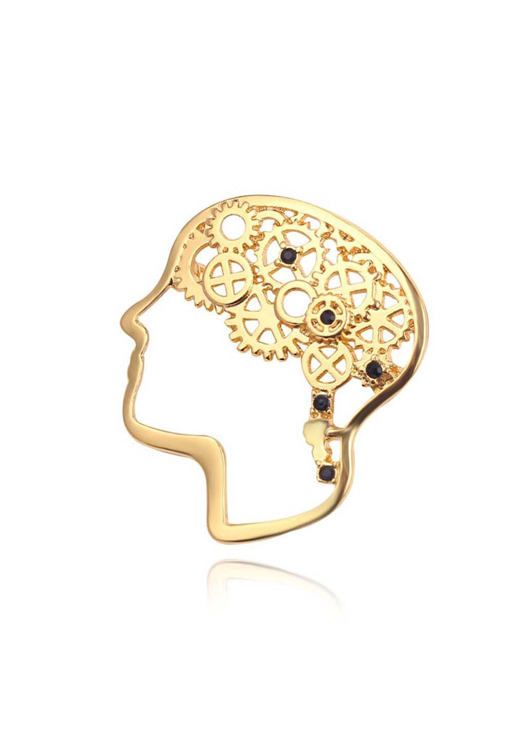 Брошь-значок Мозг Шестерёнки Broshe BRGV112539 (253617339)