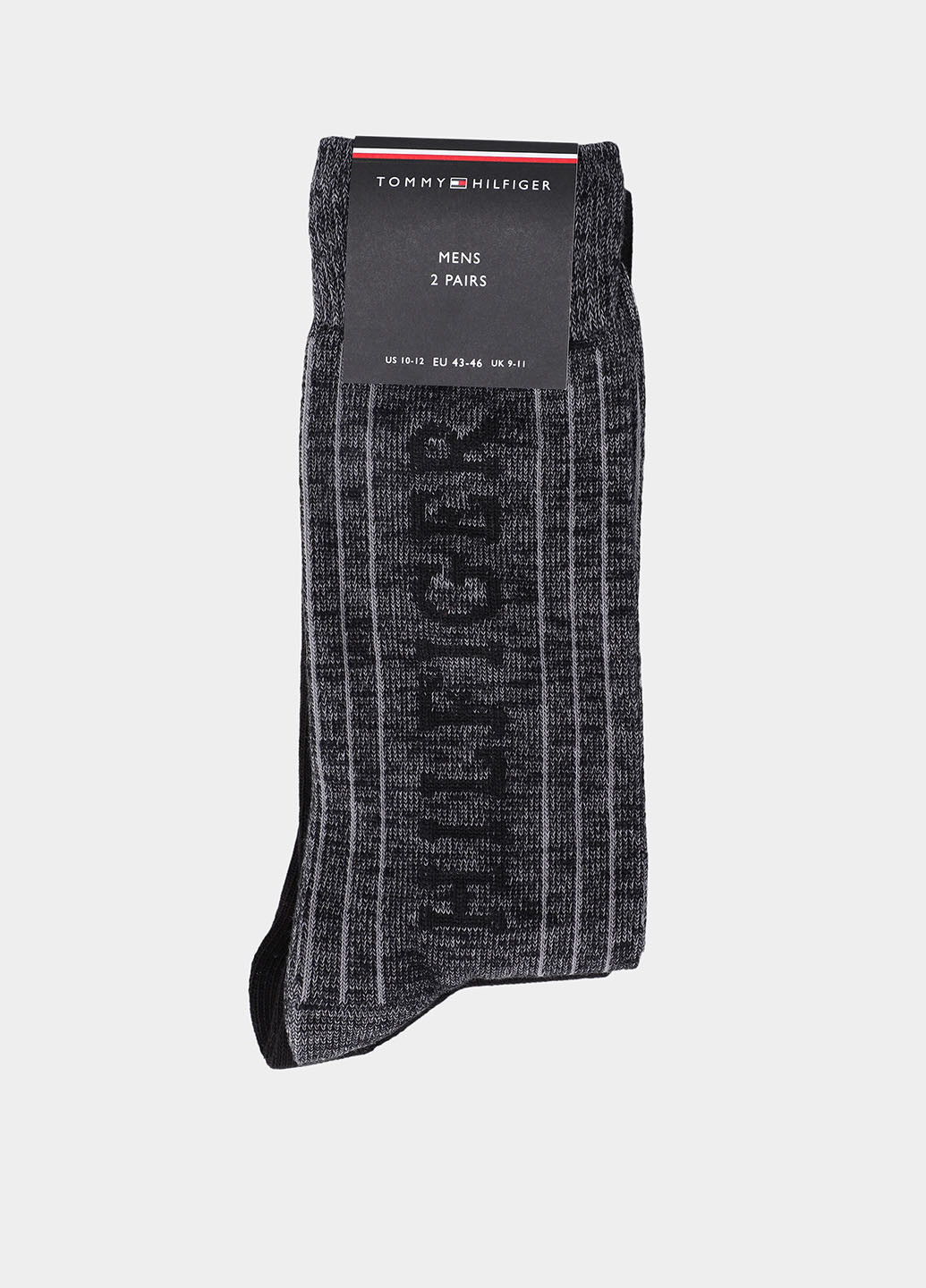 Комбинированные носки (2 пары) Tommy Hilfiger логотипы (328399683)