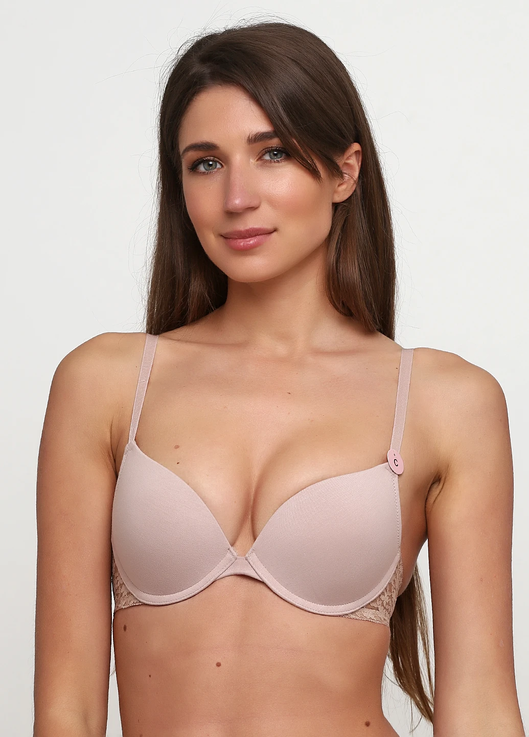 Комбинированный бюстгальтер (2 шт.) H&M с косточками хлопок