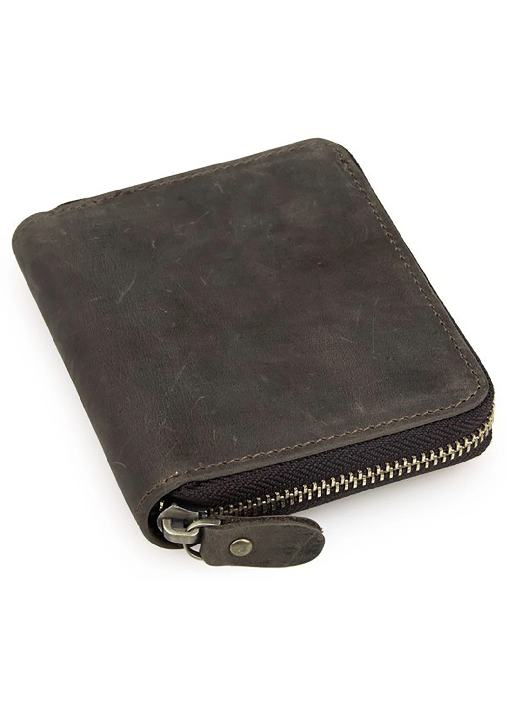 Мужской кожаный кошелек 10х11,5 см Vintage (229458637)