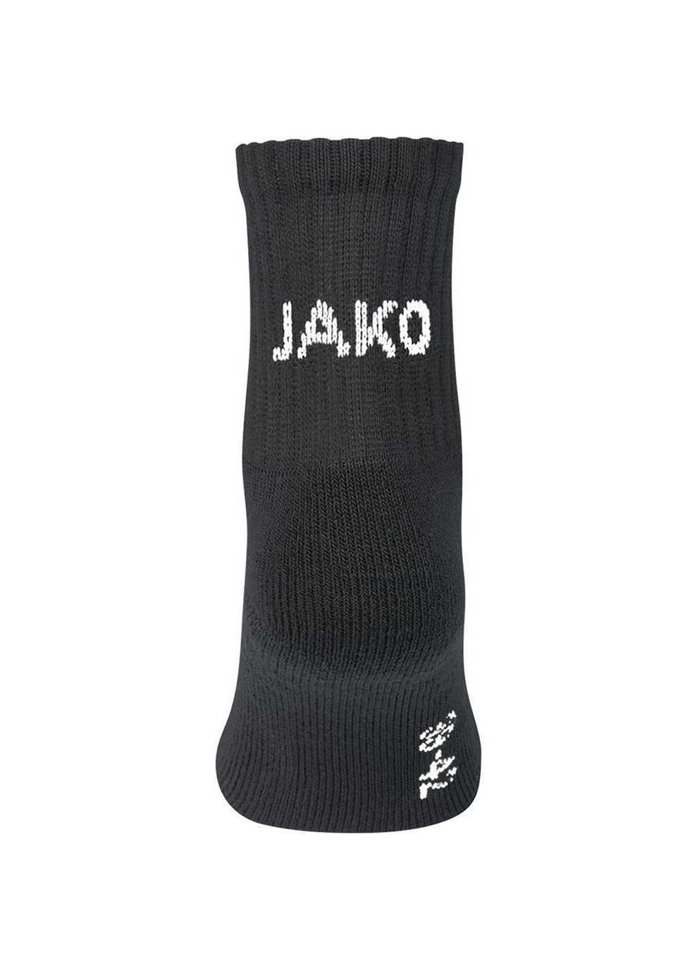 Чёрные носки sportsocken kurz 3-pack black Jako логотипы (253683669)