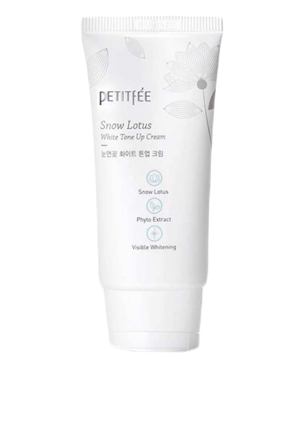 Зволожуючий і освітлюючий крем для обличчя Petitfee Snow Lotus White Tone Up Cream 50 мл Petitfee & Koelf (83224335)
