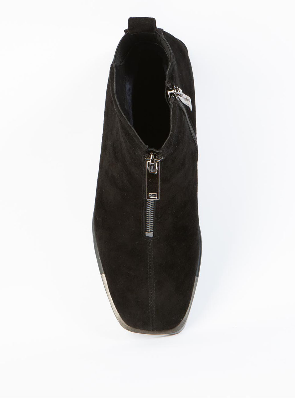 Зимние ботинки ANGELOVERA с молнией из натуральной замши